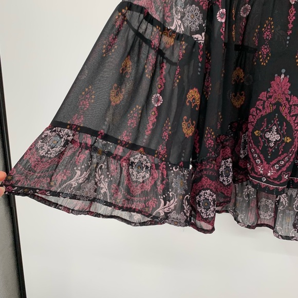 Knox Rose Boho Peasant Top Size XXL - Picture 3 of 7